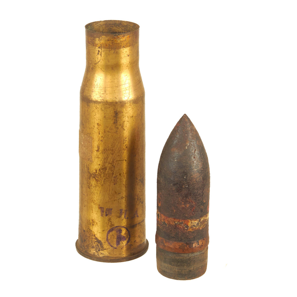 Shell 94 Original Japanese WWII Imperial Japanese Army 37mm Round For The Type ...