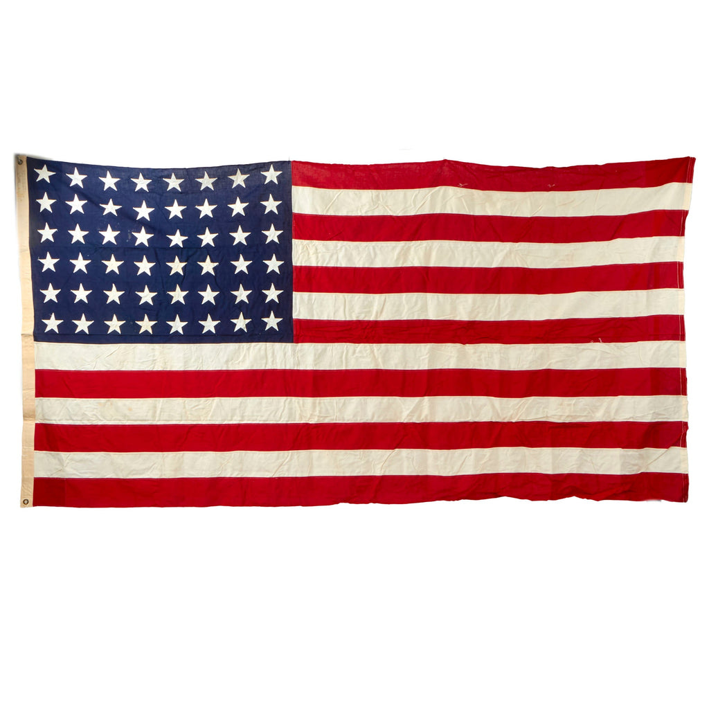 Original U.S. WWII Era 48 Star Flag by Valley Forge Flag Co. - 5 x 9 ½ ft. Original Items