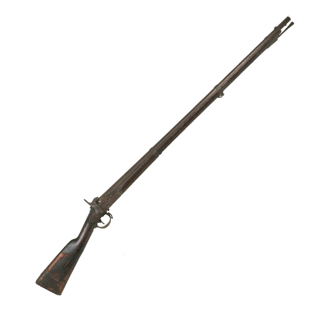 Original U.S. Civil War Era Springfield Model 1842 Percussion Musket by Harpers Ferry in "Attic Fresh" Condition - dated 1851 Original Items