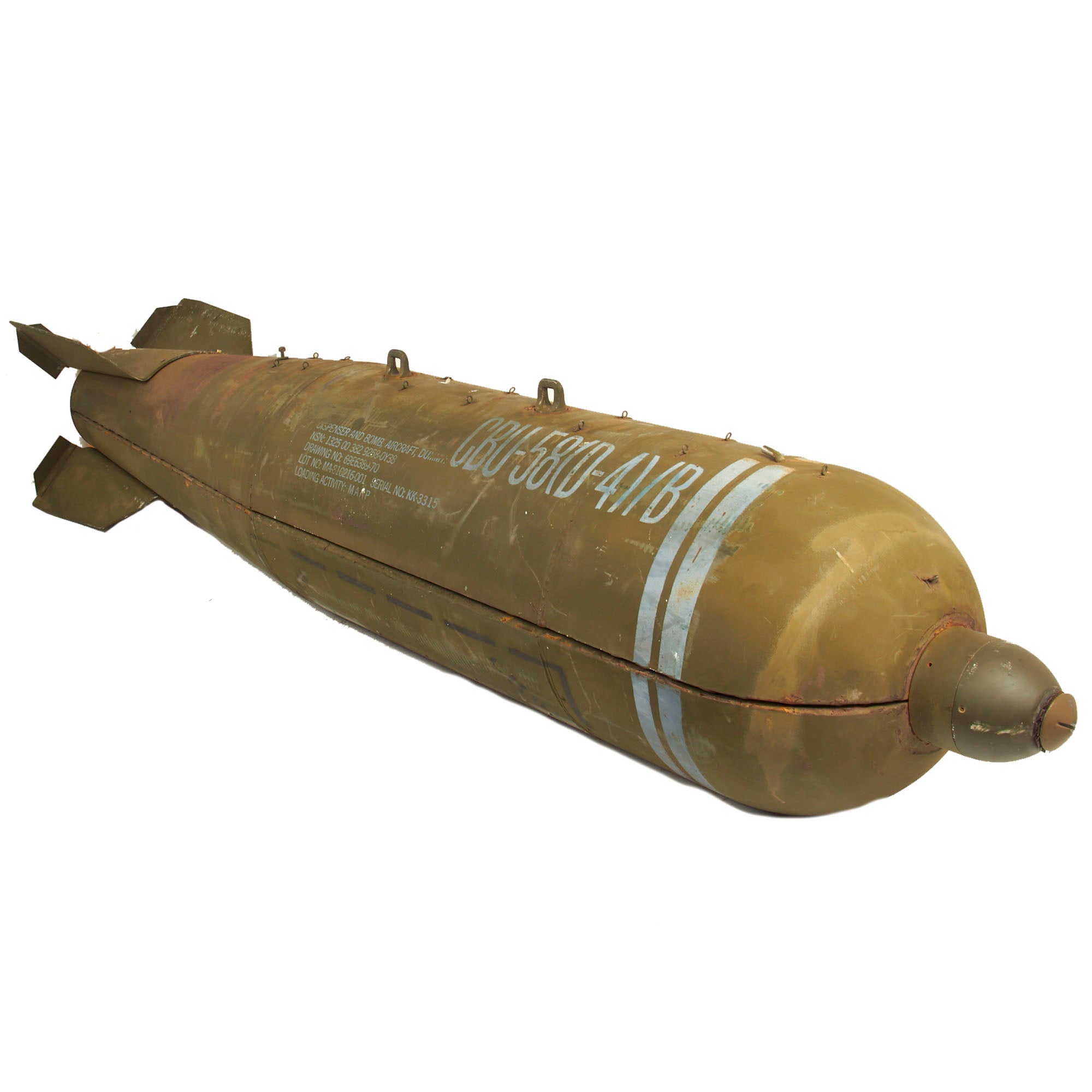 Original U.S. Vietnam War Era SUU-30 Aircraft Cluster Dummy