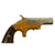 Original U.S. "Southerner" Single Shot Derringer by Brown Mfg. Co. in .41 Caliber Rimfire - Matching Serial 3709 Original Items