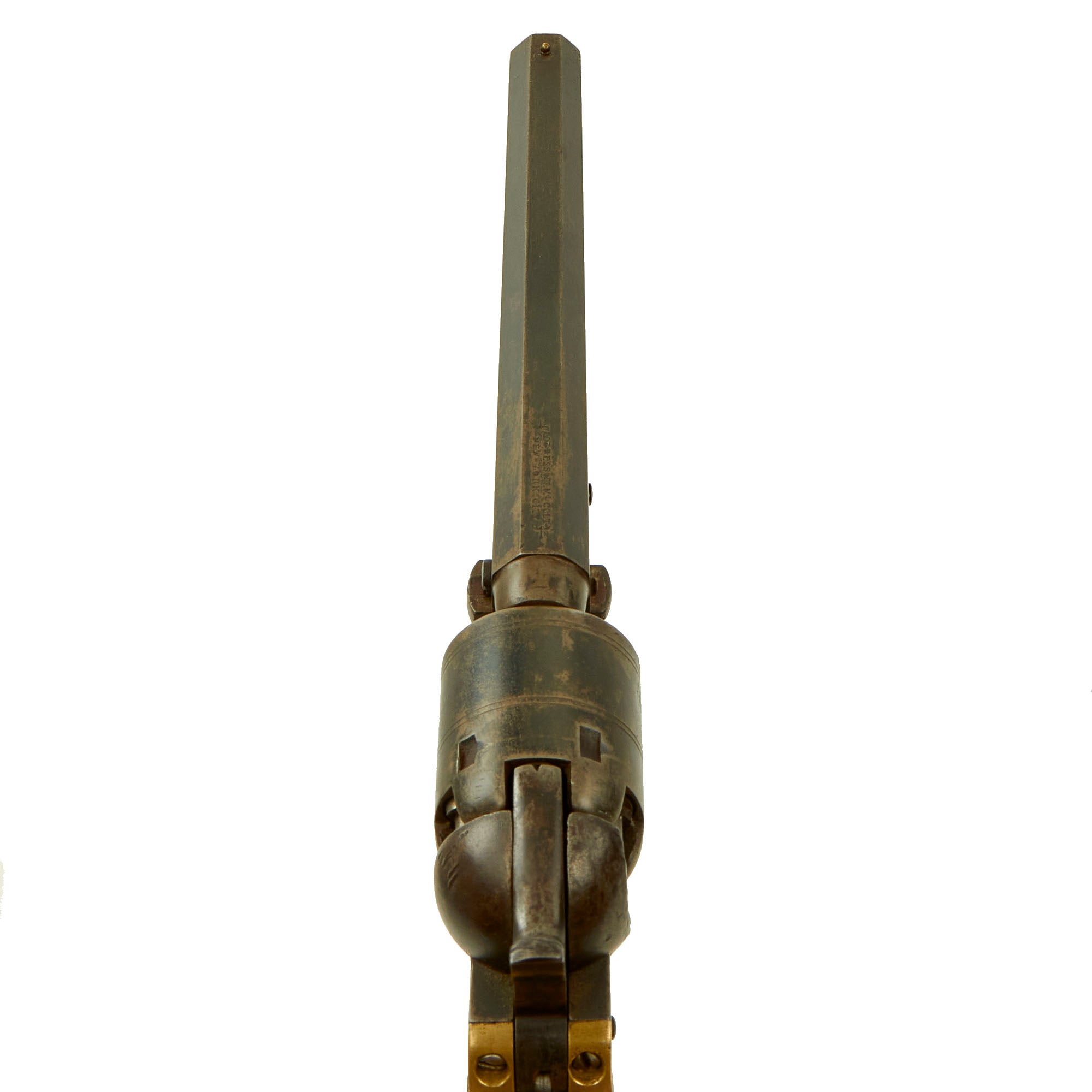 Original U.S. Civil War Colt M1849 Pocket Percussion Revolver with 6 ...