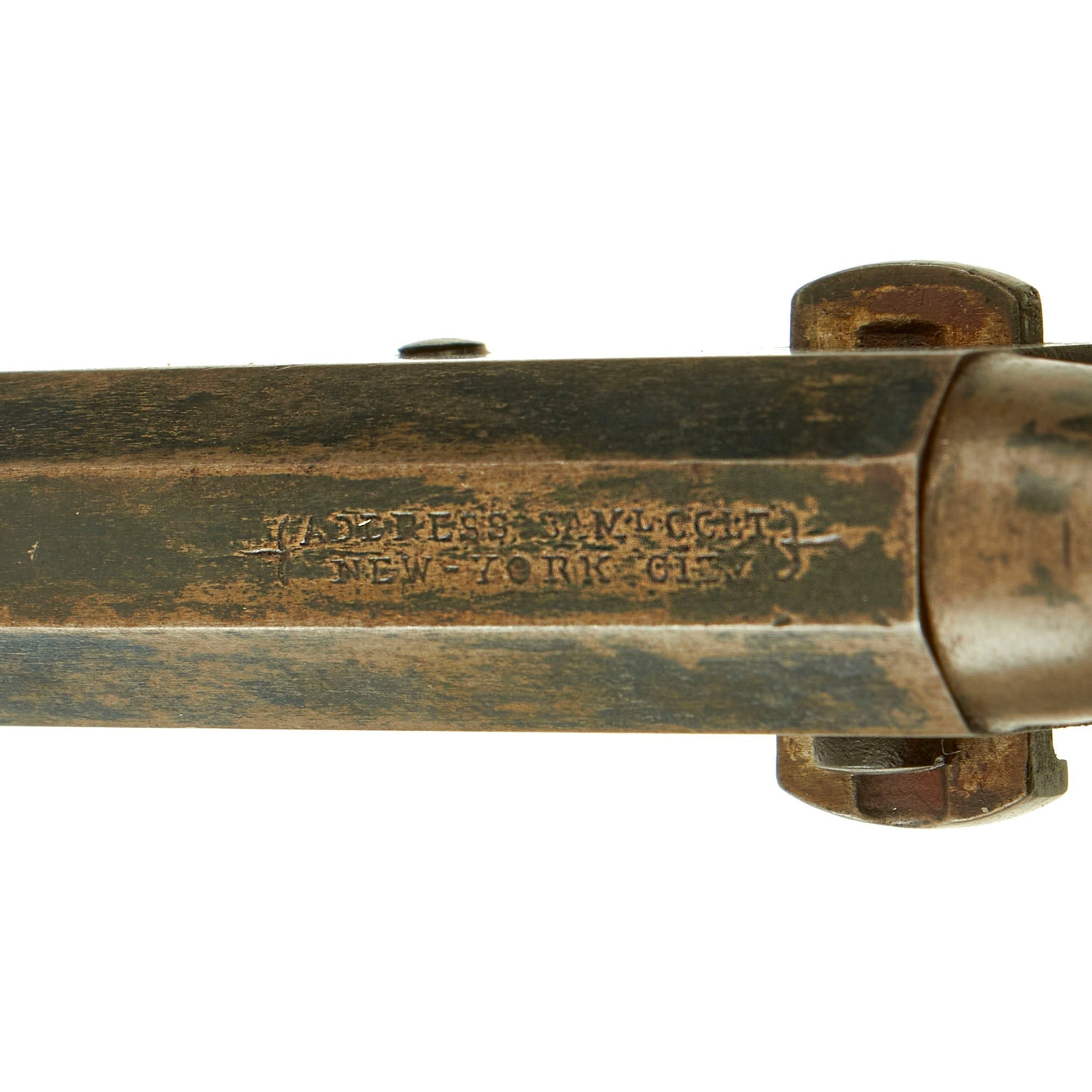 Original U.S. Civil War Colt M1849 Pocket Percussion Revolver with 6 ...