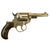Original U.S. Colt M1877 .38cal Nickel-Plated Lightning Revolver made in 1895 with Replacement 3 1/2" Barrel - Serial 97735 Original Items