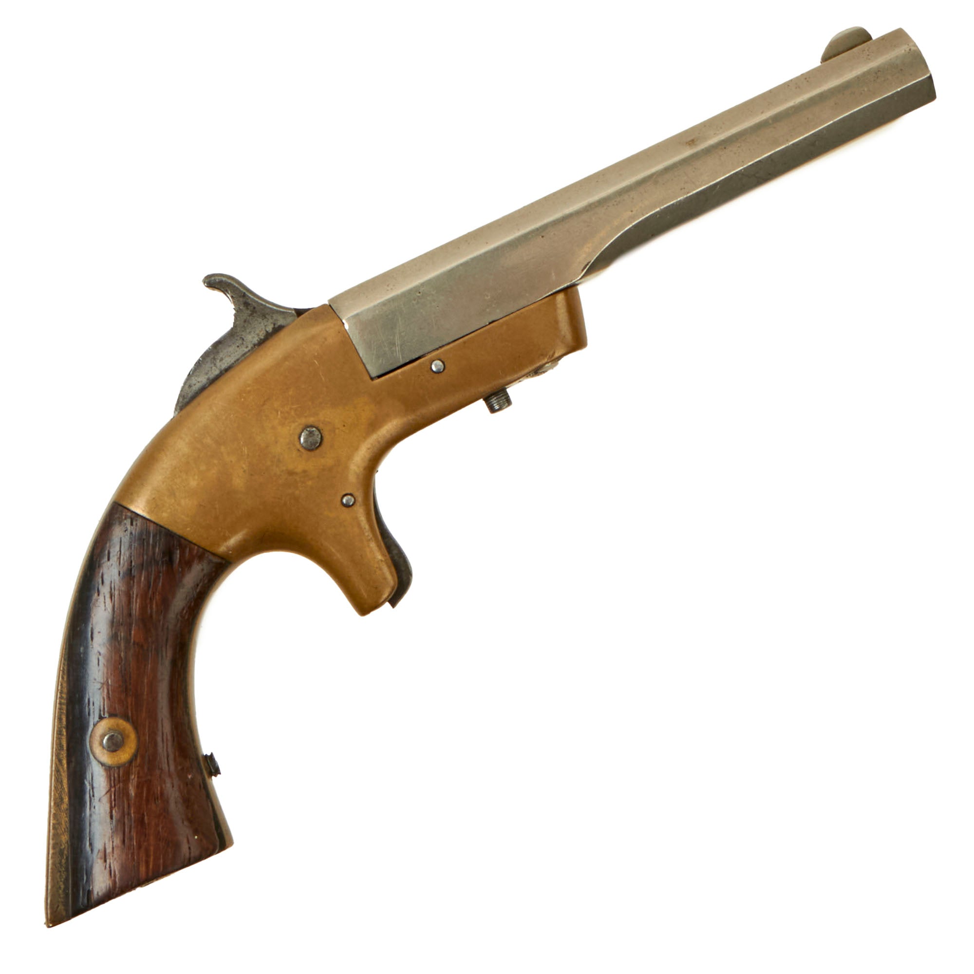 Original U.S. Single Shot Brass Frame Derringer in .28 Caliber