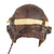 Original U.S. WWII USAAF Aviator Flight Helmet Set - AN6530 Goggles, A-11 Helmet, & Type A-13 Oxygen Mask Original Items