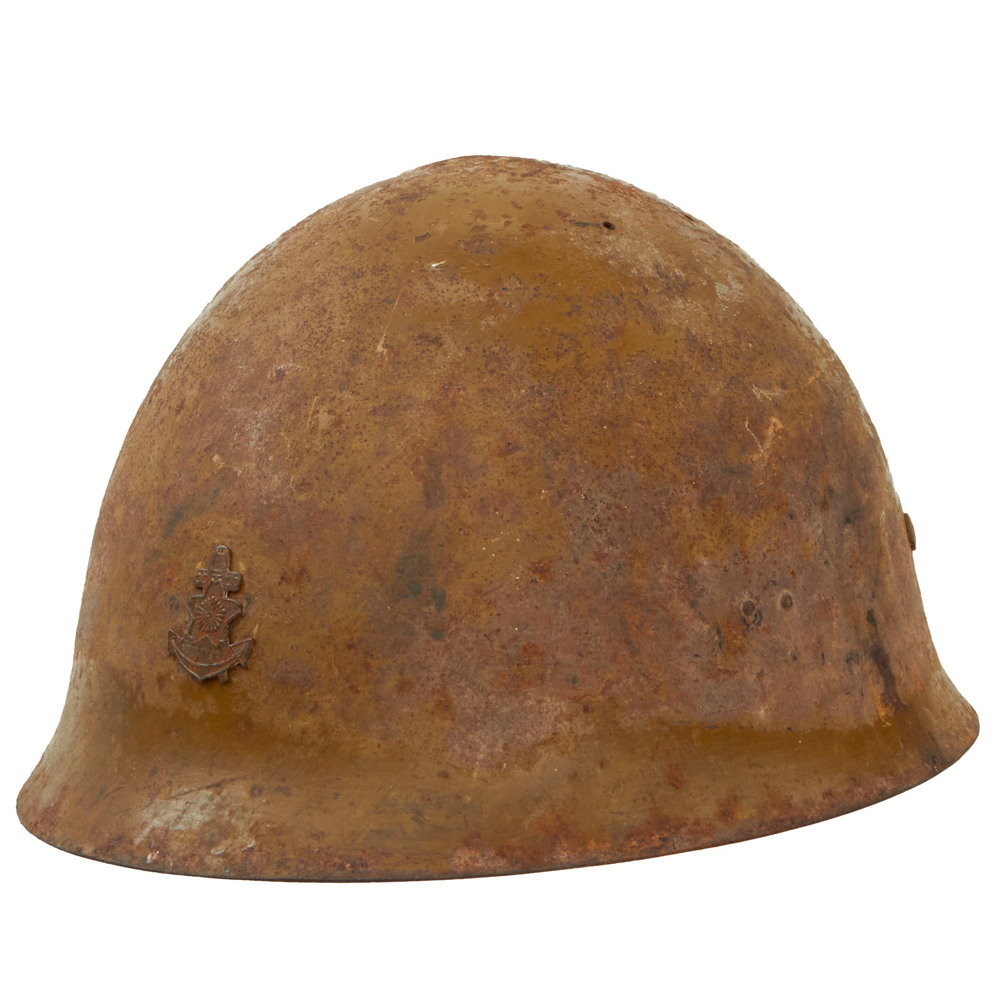 Snlf Original WWII Japanese Special Naval Landing Forces (SNLF) Helmet with ...