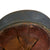 Original French WWI Issue Model 1915 Adrian Helmet in Horizon Blue with RF Badge and Second Pattern Liner - Complete Original Items