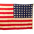 Original U.S. WWII 48 Star Flag Philadelphia Quartermaster Depot - 5 Feet x 9 1/2 Feet Original Items
