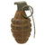 Original U.S. WWII Inert MkII Pineapple Grenade with Yellow Ring & M10A3 Fuze Original Items