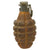 Original U.S. WWII Inert MkII Pineapple Grenade with Yellow Ring & M10A3 Fuze Original Items