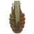 Original U.S. WWII Inert MkII Pineapple Grenade with Yellow Ring & M10A3 Fuze Original Items
