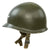 Original Japanese Cold War Era 1st Airborne Brigade Type 66 M1 Clone Helmet With Liner Original Items