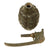 Original U.S. Early WWII Inert MkII Pineapple Fragmentation Grenade with Early Body & M10A3 Fuze Original Items