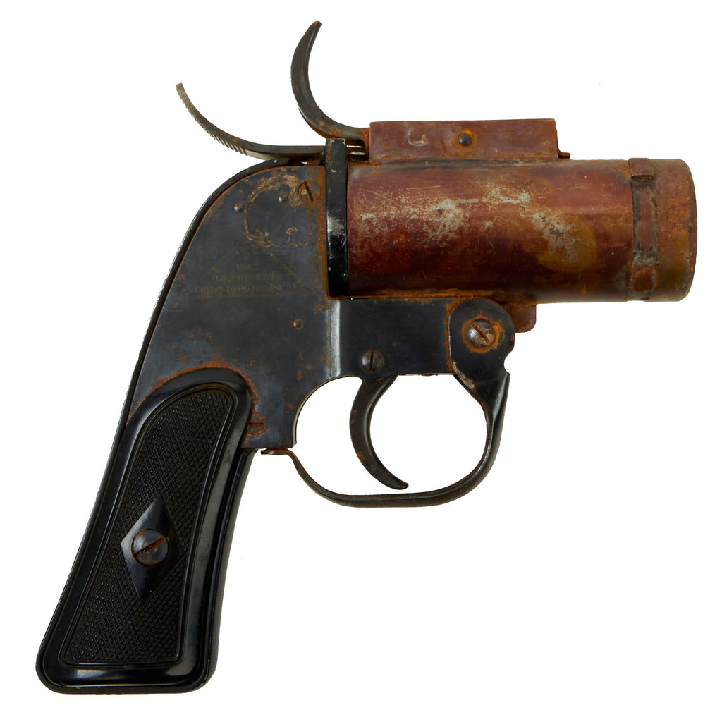 Original U.S. WWII 1942 dated M-8 Pyrotechnic 37mm Flare Signal Pistol ...