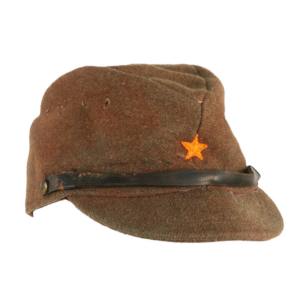 Tactical Hat Japanese Soldier Field Wool Cap With Wide Brim