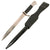 Original German WWII Heer 98k Rifle Long Dress Bayonet by ALCOSO of Solingen with Scabbard and Frog