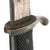 Original German WWII Heer 98k Rifle Long Dress Bayonet by ALCOSO of Solingen with Scabbard and Frog