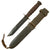 Original U.S. WWII Late War Navy Mark 2 KA-BAR Fighting Knife by CAMILLUS with U.S.N. MK2 Scabbard Original Items