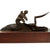 Original Relic Early British Type Flintlock Taken from The Citadel in Haiti by Capt. Francis Kane USMC circa 1920 - Mounted in Wood Block Original Items