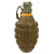 Original U.S. WWII Inert MkII Pineapple Grenade with Yellow Ring & M10 Series Fuze Original Items