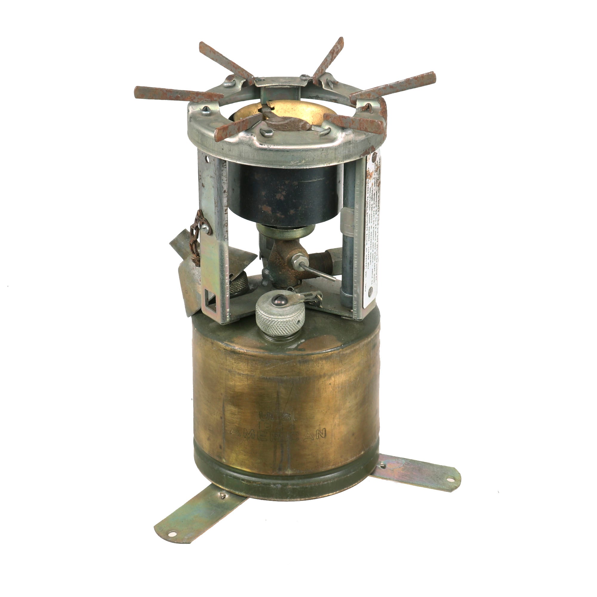 Original WWII U.S. Issue American Gas Machine Company Gasoline