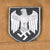 Original German WWII Service Worn First Model DAK Afrikakorps Sun Helmet with Aluminum Badges - Size 55 Original Items