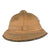 Original German WWII Service Worn First Model DAK Afrikakorps Sun Helmet with Aluminum Badges - Size 55 Original Items