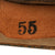 Original German WWII Service Worn First Model DAK Afrikakorps Sun Helmet with Aluminum Badges - Size 55 Original Items