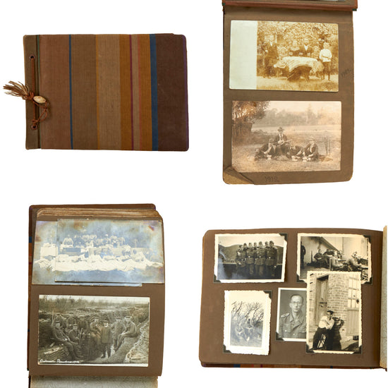 Original German Pre-WWI (1902) to Post WWII Family Photo Album with Many Dates - 163 Pictures Original Items