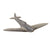 Original U.S. WWII American and British Recognition Model Airplanes by Cruver - C-46, Spitfire, P-61, P-63, Hotspur - Five Total