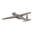 Original U.S. WWII American and British Recognition Model Airplanes by Cruver - C-46, Spitfire, P-61, P-63, Hotspur - Five Total