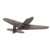 Original U.S. WWII American and British Recognition Model Airplanes by Cruver - C-46, Spitfire, P-61, P-63, Hotspur - Five Total