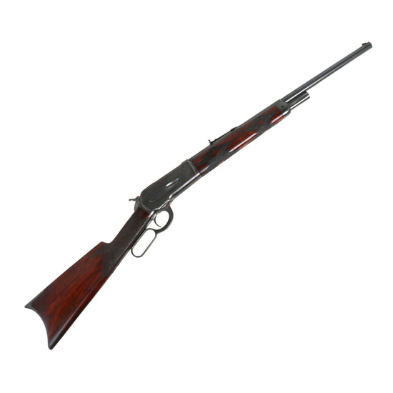 Original U.S. Winchester Model 1886 .45-70 Sporting Rifle with 22" Half-Octagon Barrel & Shortened Magazine made in 1888 - Serial 12423 Original Items
