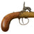 Original Victorian Era Belgian Brass Percussion Vest Pistol with Bag Grip & Liège Proof - Circa 1845 Original Items