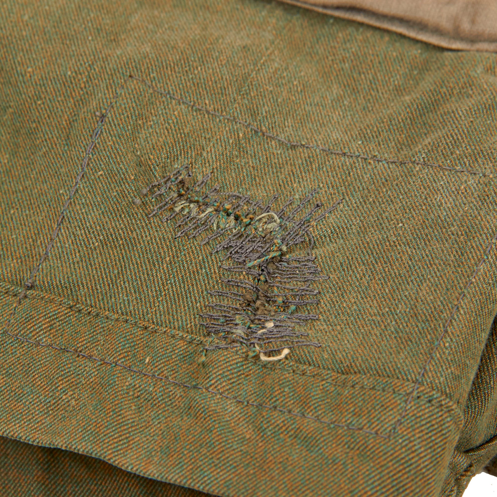 Original Rare German WWII Luftwaffe 1st Pattern Green Step-In Fallschi ...