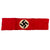 Original German Early WWII Service Worn SA & NSDAP Multi-piece Wool Felt & Rayon Armband Original Items