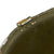 Original U.S. WWII Repainted McCord M1 Front Seam Swivel Bale Helmet with MSA Liner & Helmet Net - Reproduction Sweatband & Liner Chinstrap Original Items