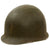 Original WWII Lieutenant 1942 M1 McCord Front Seam Fixed Bale Helmet with Westinghouse Liner Original Items