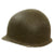 Original WWII Lieutenant 1942 M1 McCord Front Seam Fixed Bale Helmet with Westinghouse Liner Original Items