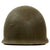 Original WWII Lieutenant 1942 M1 McCord Front Seam Fixed Bale Helmet with Westinghouse Liner Original Items