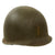 Original WWII Lieutenant 1942 M1 McCord Front Seam Fixed Bale Helmet with Westinghouse Liner Original Items