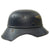 Original German WWII M38 Luftschutz Beaded Gladiator Air Defense Helmet with 57cm Liner - dated 1938 Original Items