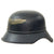 Original German WWII M38 Luftschutz Beaded Gladiator Air Defense Helmet with 57cm Liner - dated 1938 Original Items