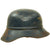 Original German WWII Service Used M38 Luftschutz Beaded Gladiator Air Defense Helmet - dated 1938 Original Items