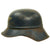 Original German WWII Service Used M38 Luftschutz Beaded Gladiator Air Defense Helmet - dated 1938 Original Items
