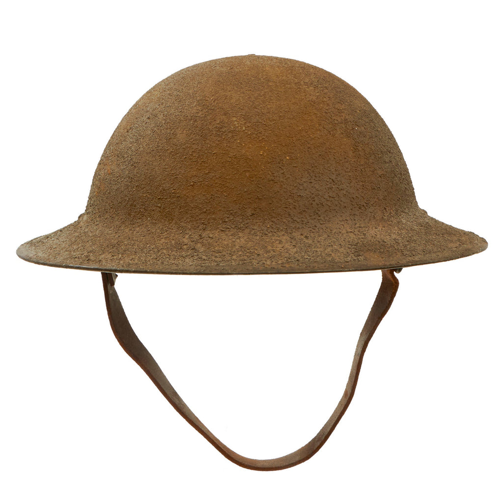 Original U.S. WWI M1917 Helmet with Liner & Chinstrap - Excellent & Unissued - Size 7 3/8 Original Items