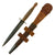 Original British WWII Early Third Pattern Fairbairn-Sykes Fighting Knife with Scabbard -Broadarrow Marked Original Items