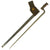 Original U.S. Springfield Trapdoor M1873 Rifle Socket Bayonet with 1st Pattern U.S. Frog and Scabbard Original Items