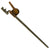 Original U.S. Springfield Trapdoor M1873 Rifle Socket Bayonet with U.S. Scabbard Original Items